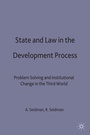 Cover: State and Law in the Development Process - Palgrave Macmillan