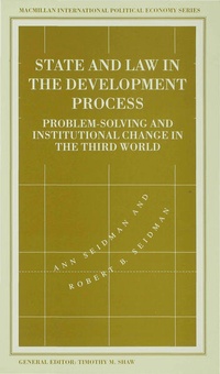 Enlarge image Cover: State and Law in the Development Process - Palgrave Macmillan