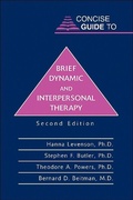 Cover: Concise Guide to Brief Dynamic and Interpersonal Therapy - American Psychiatric Association Publishing