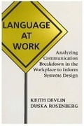 Cover: Language at Work - Centre for the Study of Language & Information