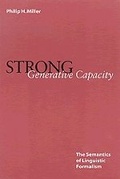 Cover: Strong Generative Capacity - Cambridge University Press