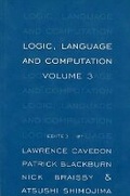 Cover: Logic, Language and Computation, Volume 3 - Centre for the Study of Language & Information