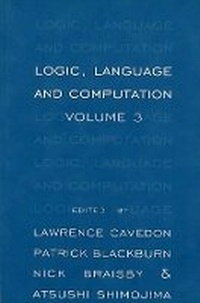 Abbildung von: Logic, Language and Computation, Volume 3 - Centre for the Study of Language & Information