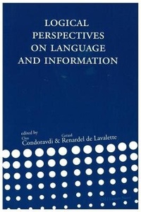Enlarge image Cover: Logical Perspectives on Language and Information - Centre for the Study of Language & Information