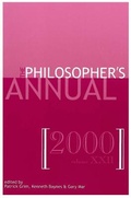 Cover: The Philosopher's Annual, Volume 22 - Centre for the Study of Language & Information
