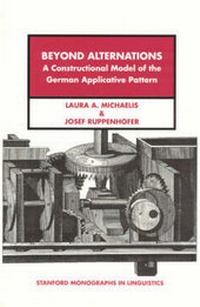 Enlarge image Cover: Beyond Alternations - Centre for the Study of Language & Information