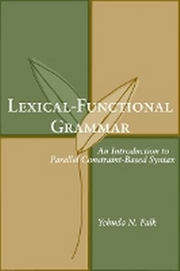 Abbildung von: Lexical-Functional Grammar - Centre for the Study of Language & Information