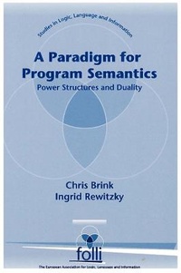 Enlarge image Cover: A Paradigm for Program Semantics - Centre for the Study of Language & Information