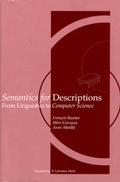 Cover: Semantics for Descriptions - Centre for the Study of Language & Information