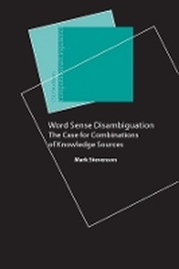 Abbildung von: Word Sense Disambiguation - Centre for the Study of Language & Information