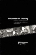 Cover: Information Sharing - Centre for the Study of Language & Information