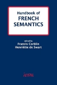 Enlarge image Cover: Handbook of French Semantics - Centre for the Study of Language & Information