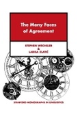 Cover: The Many Faces of Agreement - Centre for the Study of Language & Information