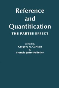 Enlarge image Cover: Reference and Quantification - Centre for the Study of Language & Information