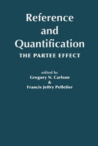 Enlarge image Cover: Reference and Quantification - Centre for the Study of Language & Information