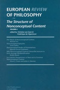 Cover: European Review of Philosophy, 6 - Centre for the Study of Language & Information