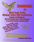 Cover: ExamInsight For MCSA Exam 70-292 Windows Server 2003 Certification - TotalRecall Publications Inc