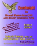 Cover: ExamInsight For MCP/MCSE Exam 70-294 Windows Server 2003 Certification - TotalRecall Publications Inc