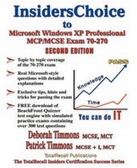 Abbildung von: Insiderschoice to MCP / MCSE Certification - TotalRecall Publications