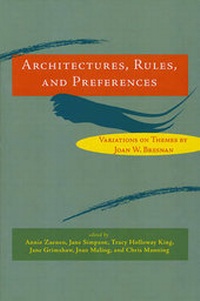 Enlarge image Cover: Architectures, Rules, and Preferences - Centre for the Study of Language & Information
