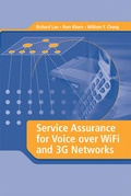 Cover: Service Assurance for Voice over WiFi and 3G Networks - Artech House Publishers