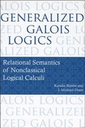 Cover: Generalized Galois Logics - Centre for the Study of Language & Information