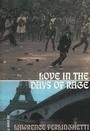 Cover: Love In The Days Of Rage - Overlook Press