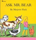 Cover: Ask Mr. Bear (1 Hardcover/1 CD) - Live Oak Media (NY)