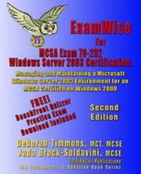 Abbildung von: ExamWise For MCP/MCSE Exam 70-292 Windows Server 2003 Certification - TotalRecall Publications Inc