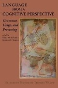 Cover: Language from a Cognitive Perspective - Centre for the Study of Language & Information