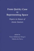 Cover: From Quirky Case to Representing Space - Centre for the Study of Language & Information