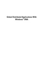 Cover: Global Distributed Applications With Windows DNA - Artech House