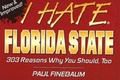 Cover: I Hate Florida State - Crane Hill Publishers
