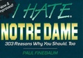 Cover: I Hate Notre Dame - Crane Hill Publishers