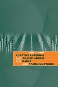 Cover: Adaptive Antennas and Phased Arrays for Radar and Communications - Artech House