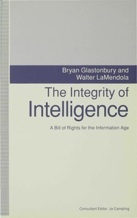 Enlarge image Cover: The Integrity of Intelligence - Palgrave Macmillan