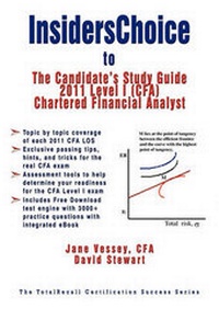 Enlarge image Cover: Insiderschoice to Cfa 2011 Level I Certification - TotalRecall Publications