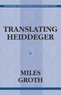 Enlarge image Cover: Translating Heidegger - Prometheus Books