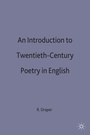 Cover: An Introduction to Twentieth-Century Poetry in English - Red Globe Press
