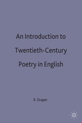Cover: An Introduction to Twentieth-Century Poetry in English - Red Globe Press