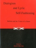 Cover: Dialogism And Lyric Self-Fashioning - Susquehanna University Press