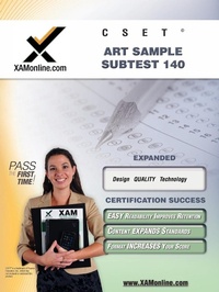 Enlarge image Cover: Cset Art Sample Subtest 140 Teacher Certification Test Prep Study Guide - XAMONLINE.COM