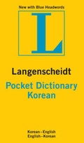 Cover: Korean Langenscheidt Pocket Dictionary - Langenscheidt
