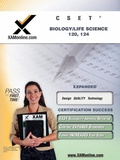 Cover: Cset Biology-Life Science 120, 124 Teacher Certification Test Prep Study Guide - XAMONLINE.COM