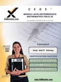 Cover: Ceoe Osat Middle-Level Intermediate Mathematics Field 25 Teacher Certification Test Prep Study Guide - XAMONLINE.COM