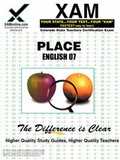 Cover: Place English 07 Teacher Certification Test Prep Study Guide - XAMONLINE.COM