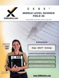 Cover: Ceoe Osat Middle Level Science Field 26 Teacher Certification Test Prep Study Guide - XAMONLINE.COM
