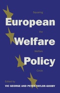 Cover: European Welfare Policy - Red Globe Press