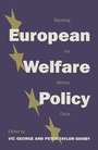 Cover: European Welfare Policy - Palgrave Macmillan