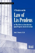 Bild: A Treatise on the Law of Lis Pendens - Beard Books